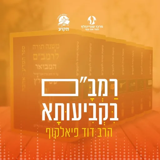 רמב"ם בקביעותא - עם הרב דוד פיאלקוף